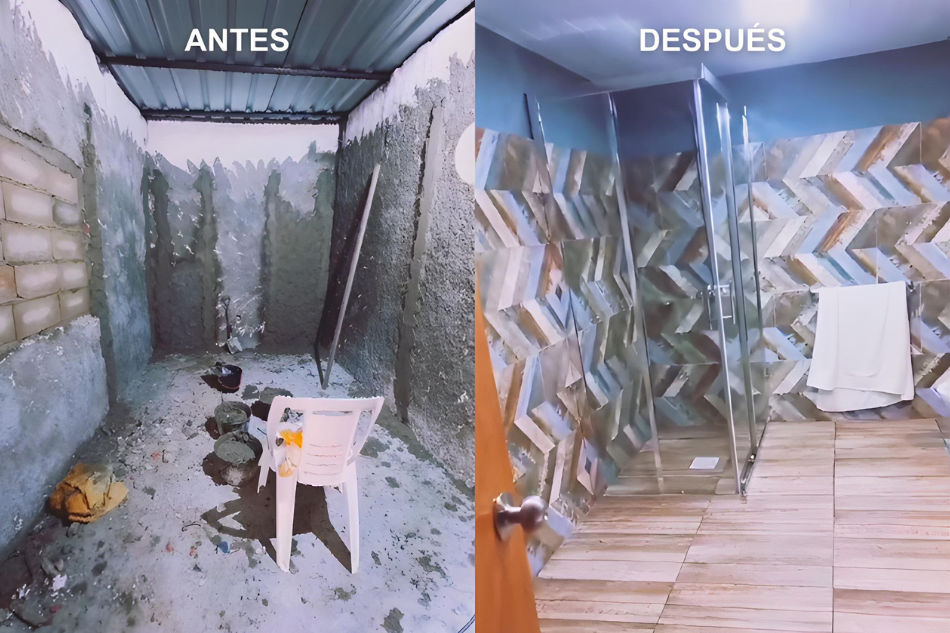 Baño completo.